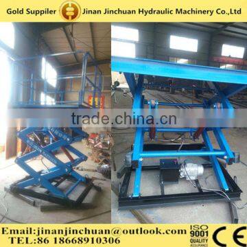 Hydraulic Lift Drive / Actuation and Scissor Lift Lift Mechanism Small Electric Scissor Lift