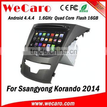 Wecaro WC-SY8067 8" Android 4.4.4 WIFI 3G Car Dvd Player for Ssangyong Korando Car Gps Navigation 2014 2015 photo-6