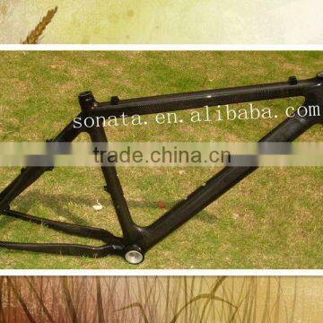 light carbon mtb 3k/ud bicycle frame 19 inch