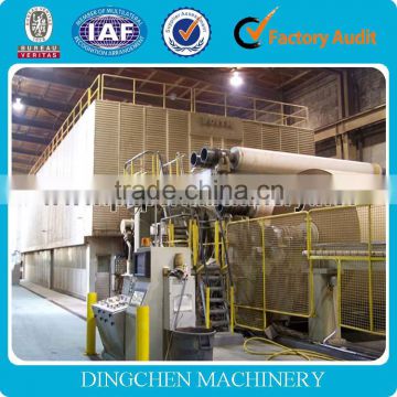 High Level 2100mm 20-25tpd Carton Recycling Machine Kraft Paper Making Machine