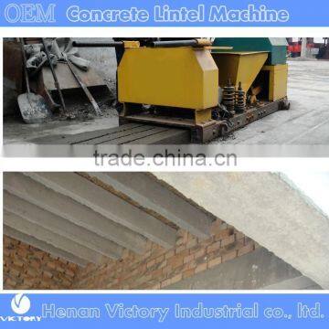 Precast concrete hollow core beam making machine