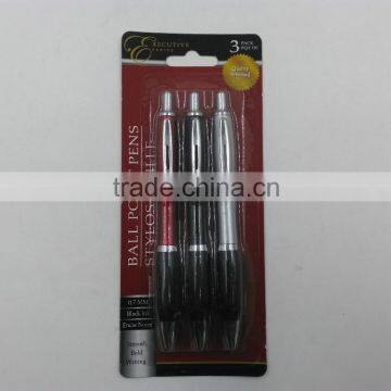 Promotional ball pen office school telescopic plastic pen