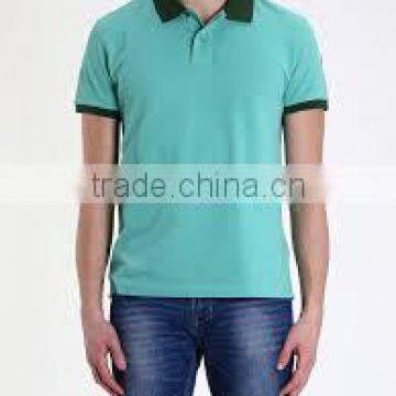 New Design Custom Different Color Collar and Cuff Polo Shirt photo-5