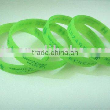 silicone wrist band
