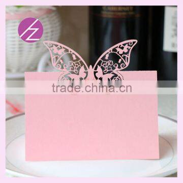 2016 Hot Sale Pop Table Decoration Laser Cut Place Card ZK-8 photo-3