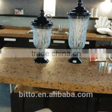 100% Pure acrylic solid surface artificial stone slab for countertop verified by NSF GSG ISO