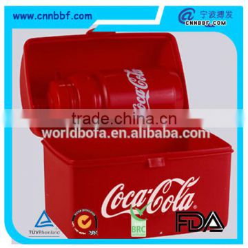 Custom plastic treasure chest lunch box/ Lumo Lunch Box & Ref 805 - 300ml Standard Bottle 5