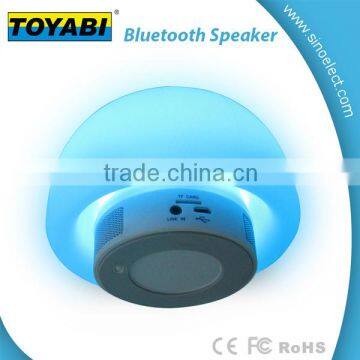 Colorful Wireless Bluetooth Speaker with Color Changing LED Night Light TF Card FM Radio Handfree AUX