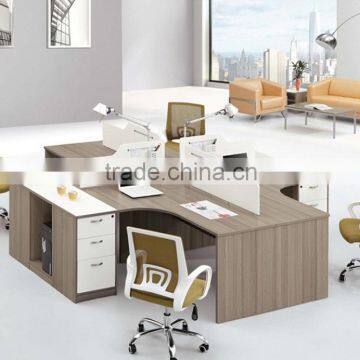 wood partition screens aluminium panel office partition custom office cubicle decoration (SZ-WST629)