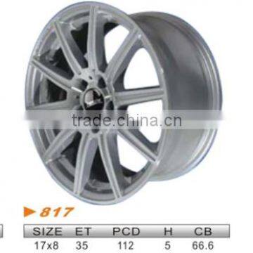 alloy wheel, 17"x8 817