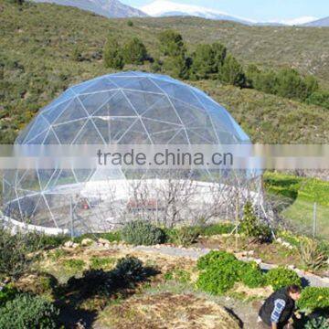 Geodesic Dome Tent Event Dome Tent White PVC Cover 8m Diameter UV-protection for Sale photo-1