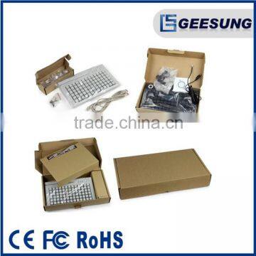 78 Keys Keyboard With USB Port/Keyobard With Magstripe Reader photo-2