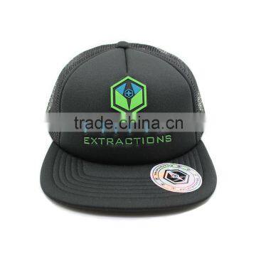 Custom 5 Panel Trucker Hat With Rubber photo-2