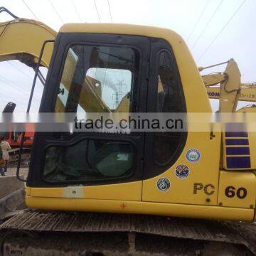 used good condition excavator PC60 in cheap price for sale