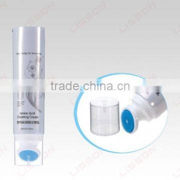 Cosmetic Slant Brush Cleanser Round Plastic packaging