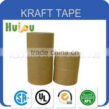 2015 gummed custom logo kraft paper tape heat log rolls