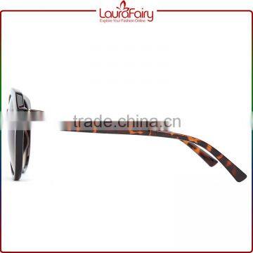 Laura Fairy Italy Design CE UV400 Women Demi Color Retro Plastic Sunglasses photo-3