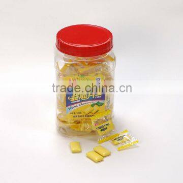 small packing lemon flavor chewing gum