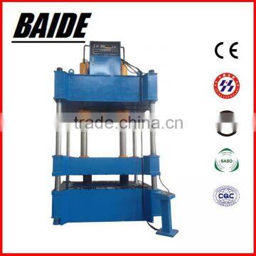 sheet metal forming machine for plate punching with double action