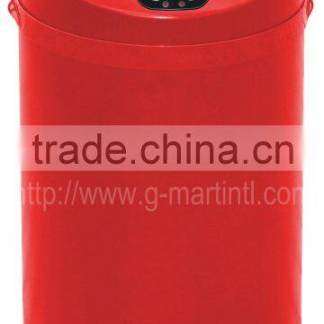 30L Touchless Red painting Iron Automatic Dustbin, Sensor Trash Can