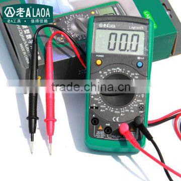 LAOA Multifnction Digital Multimeter with Temperature Multimeter with Battery Tester Multimeter with Auto-range