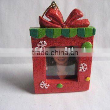 Christmas theme candy-shaped photo frame for baby