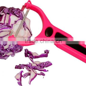 ABS+S/S 17.5*9.5*1.2 Hot sale kitchen tools big size fruit peeler slicer/potato peeler/stainless steel peeler