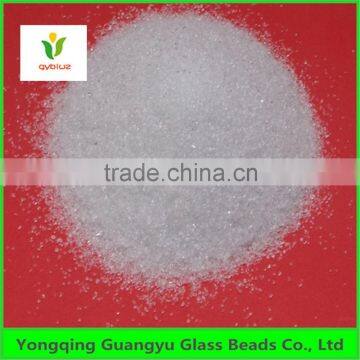 casting, concrete and high quality glass sand