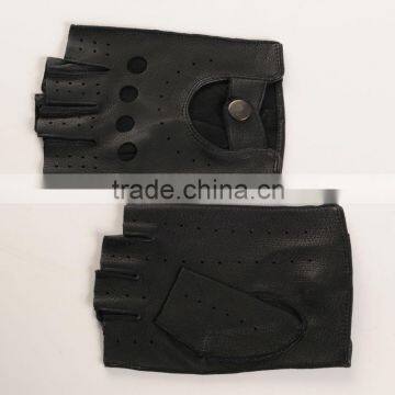 summer leather driving gloves for men