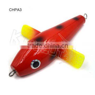 Chentilly CHPA3 180mm trolling lure wooden plane fishing lure wood bird popper bait