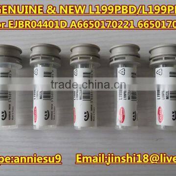 Genuine & New Common Rail Injector Nozzle L199PBD/L199PRD for EJBR04401D, A6650170221, 6650170221