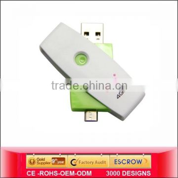 2014 Cheap Otg Usb Flash Drive,Mobile Pendrive Hot Selling