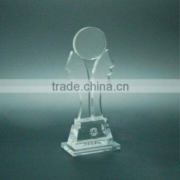 Customized acrylic imitation crystal models acrylic trophy