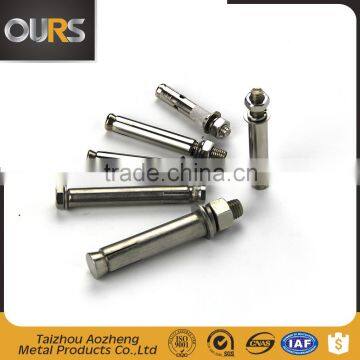 stainless steel 304 316 anchor bolt, expansion sleeve fastener