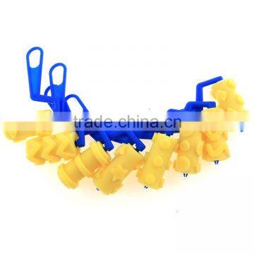 Plastic Handle Sponge Soft Checkered Pattern Designer Paint Rollers photo-5