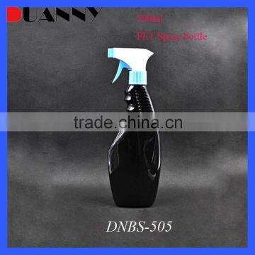 WHOLESALE 500 ML BLACK PLASTIC SPRAY BOTTLES, 500ML BLACK PET SPRAY BOTTLE WITH TRIGGER                        
                                                Quality Choice