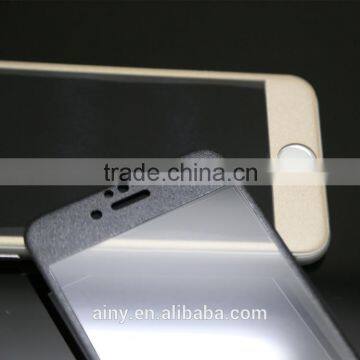 2015 new premium 2.5D full cover carbon fiber tempered glass screen protector for iphone 6s plus