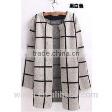 2014 hot sale new launch multi-colored long-sleeve woolen cardigan chic sweater                        
                                                Quality Choice