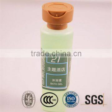 Wholesale hotel bath gel empty bottle with special cap