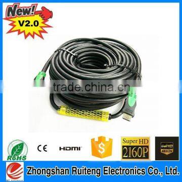 50m 40m 30m 20m High quality HDMI Cable With Ethernet 2.0V&1.4V