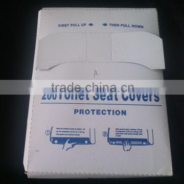 Quarter fold recycled paper toilet seat covers /Toilet paper cover/TSC