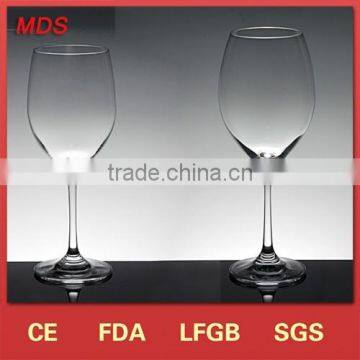 Hottest! glass type wine goblets wholesale transparent wine glass