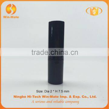 Classic Black Plastic Stick Form Lipstick Tube photo-2