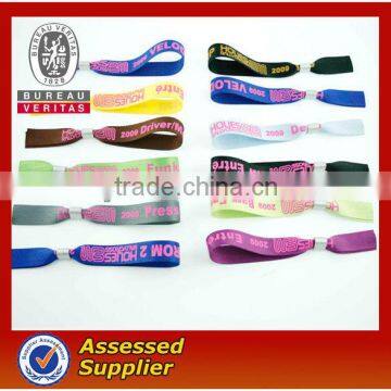 Event woven wristbands