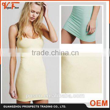 Latest fashion pattern design 2016 wholesale summer sleeveless sexy women dresses for ladies party