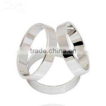 Hot Selling Fashion Three Ring Scarf Pin Brooch/ photo-3