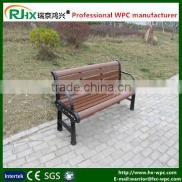 Durable WPC material bench and beach chair