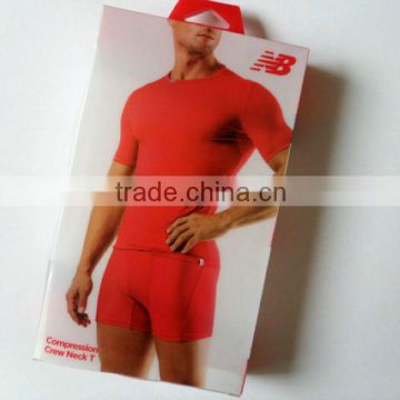 New Men's Underwear Clear Packing Box