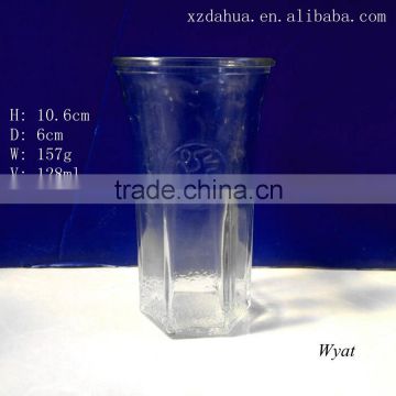 cheap 120ml tealight glass candle glass candle packaging