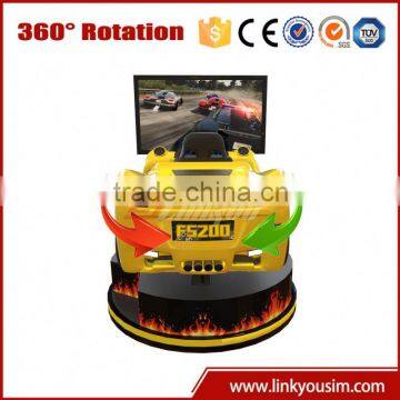 New product 9d cinema 2 player car racing games 4d simulator